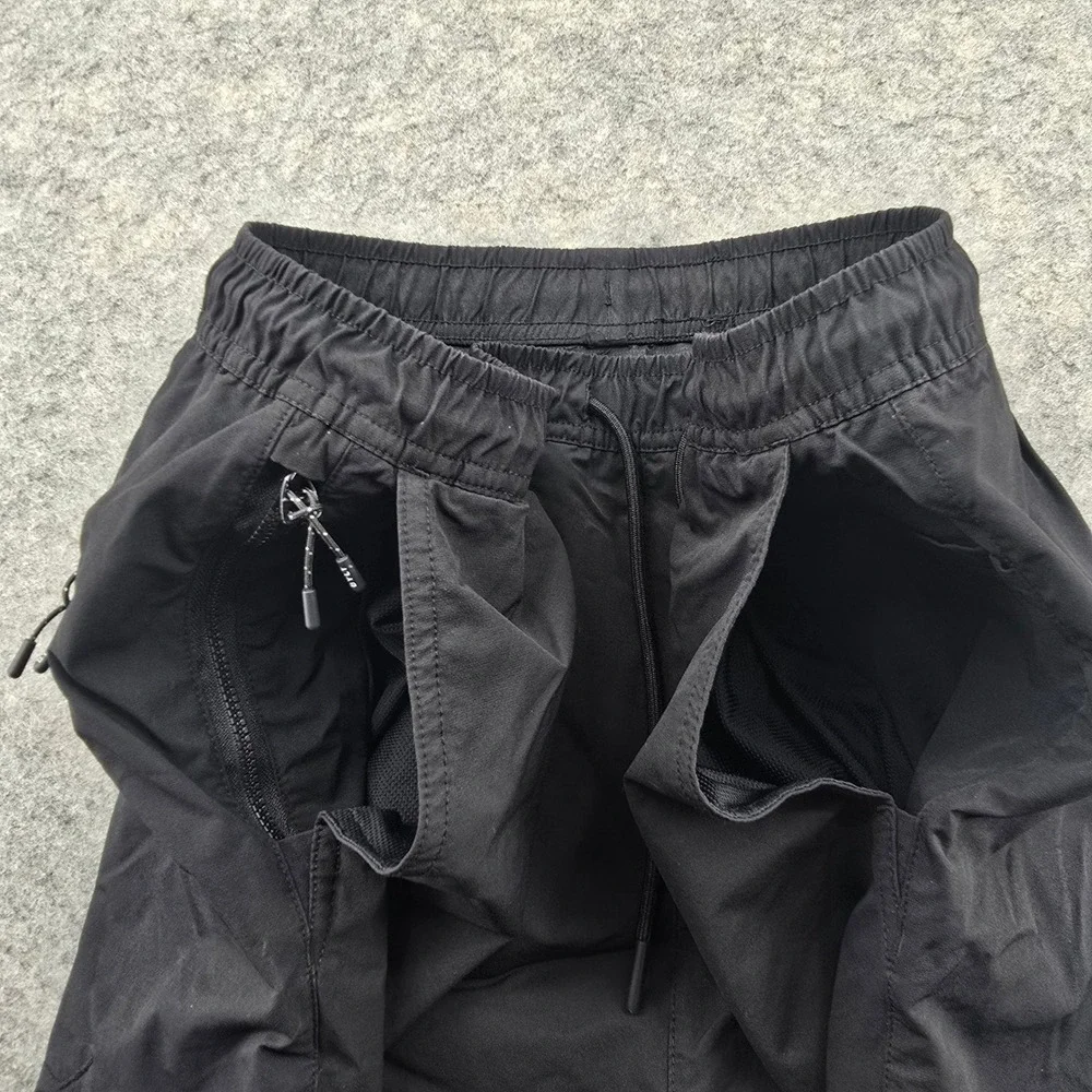 BYLT Premium Basics Shorts Mens XXL Black Lined Athletic Training Zipper Pockets